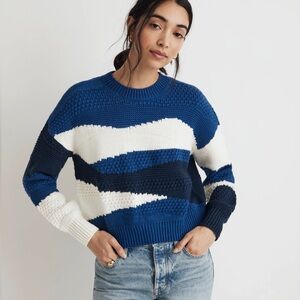 Madewell Intarsia Crewneck Sweater